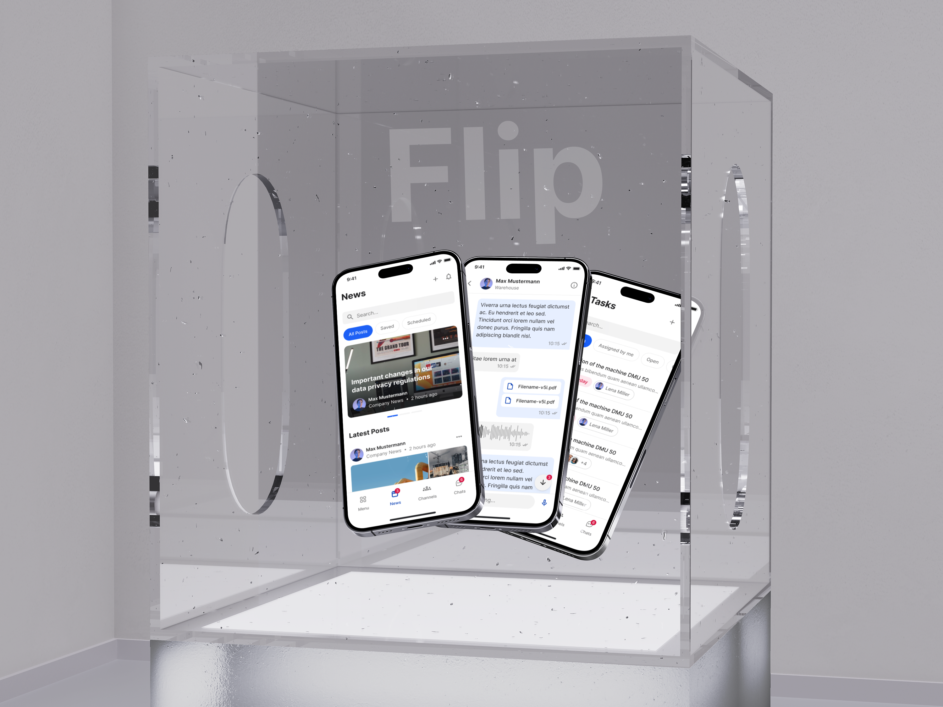 Flip - Employee Management App